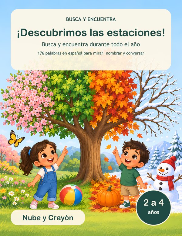 Tapa de ¡Descubrimos las estaciones!