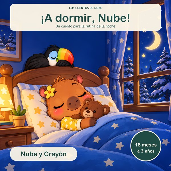 Tapa de ¡A dormir, Nube!