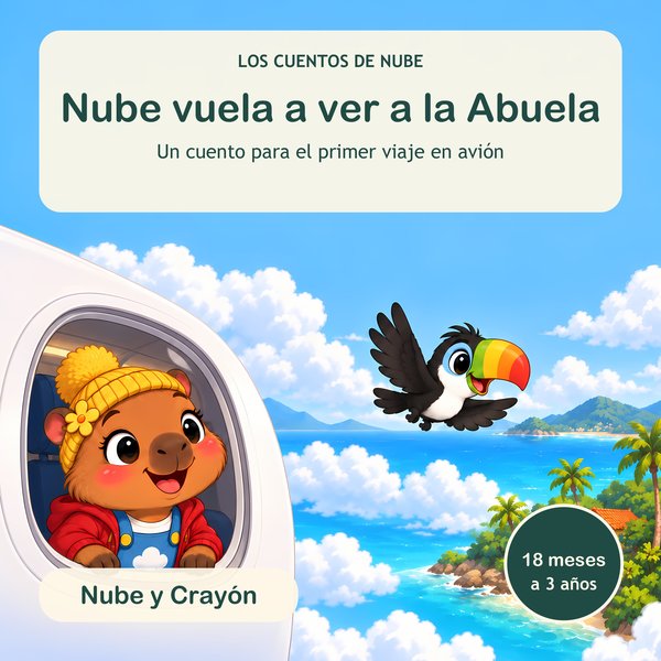 Tapa de Nube vuela a ver a la Abuela