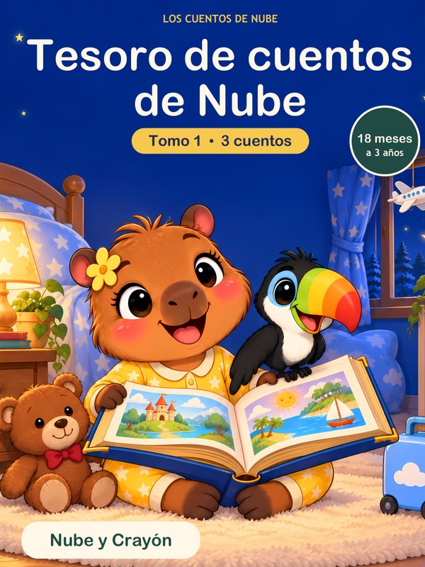 Tapa de Tesoro de cuentos de Nube, Tomo 1