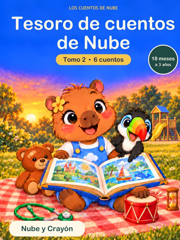 Tapa de Tesoro de cuentos de Nube, Tomo 2
